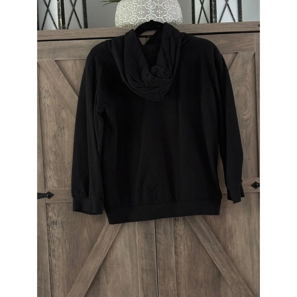 Friends TV Show Kids Hoodie Black Long Sleeve Pullover Sweatshirt Size 8